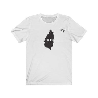 Run St. Lucia Men's / Unisex T-Shirt (Solid)