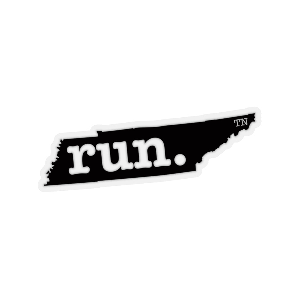 Run Tennessee Stickers (Solid)