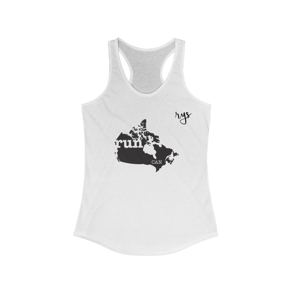 Run Canada Women's Racerback Tank (Solid)