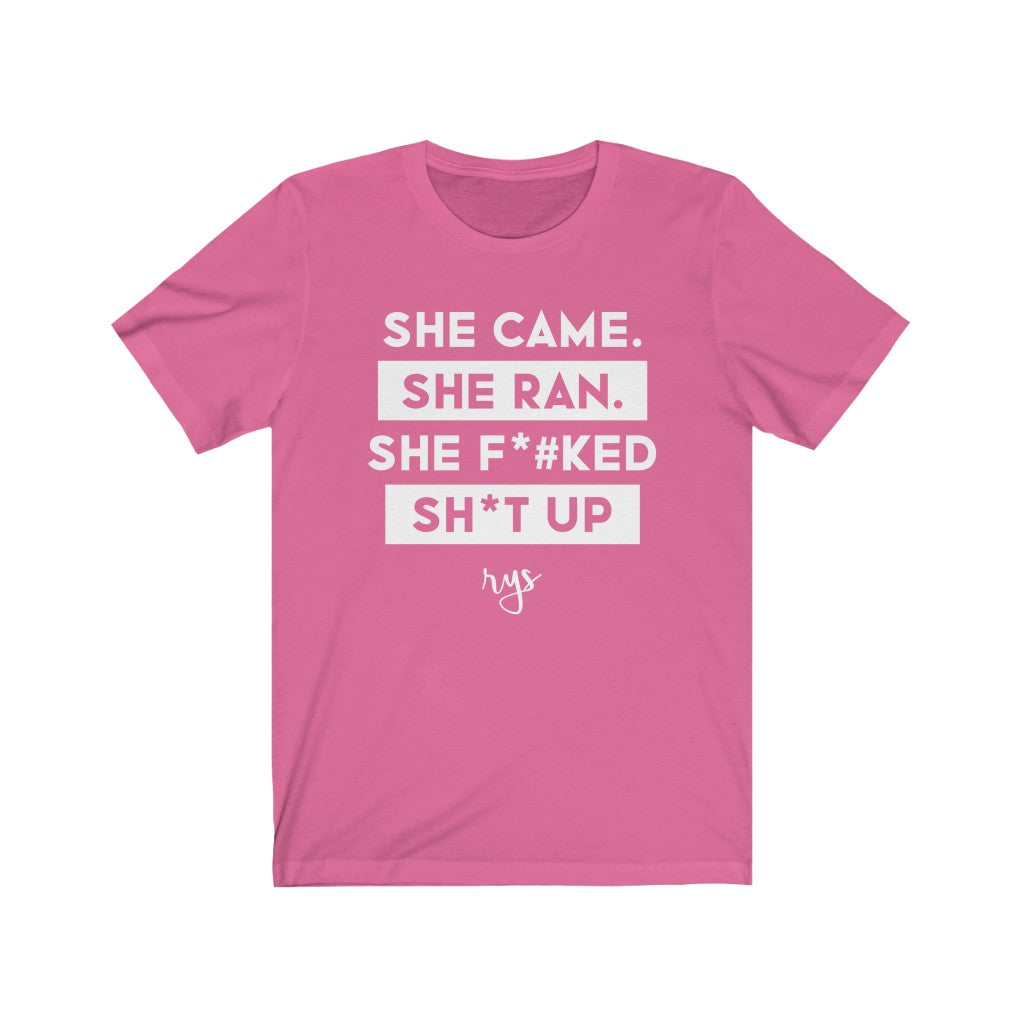 She Came She Ran Men's / Unisex T-Shirt