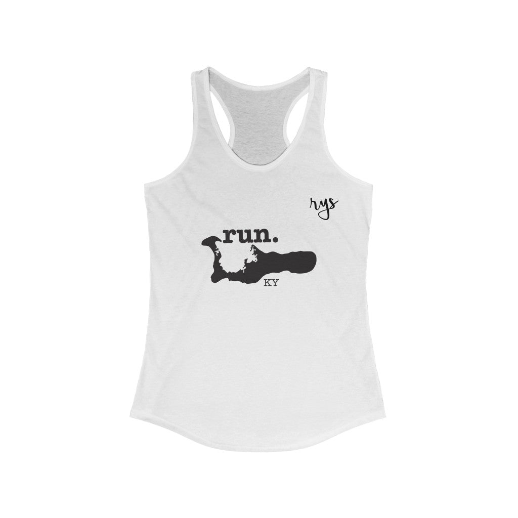 Run Cayman Island Women's Racerback Tank (Solid)