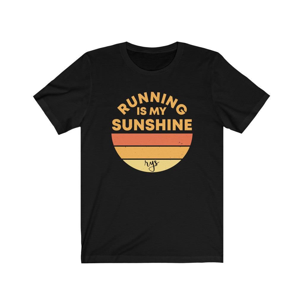 Running Is My Sun shine Men's / Unisex T-Shirt