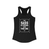 Sass Is Strong Women's Racerback Tank