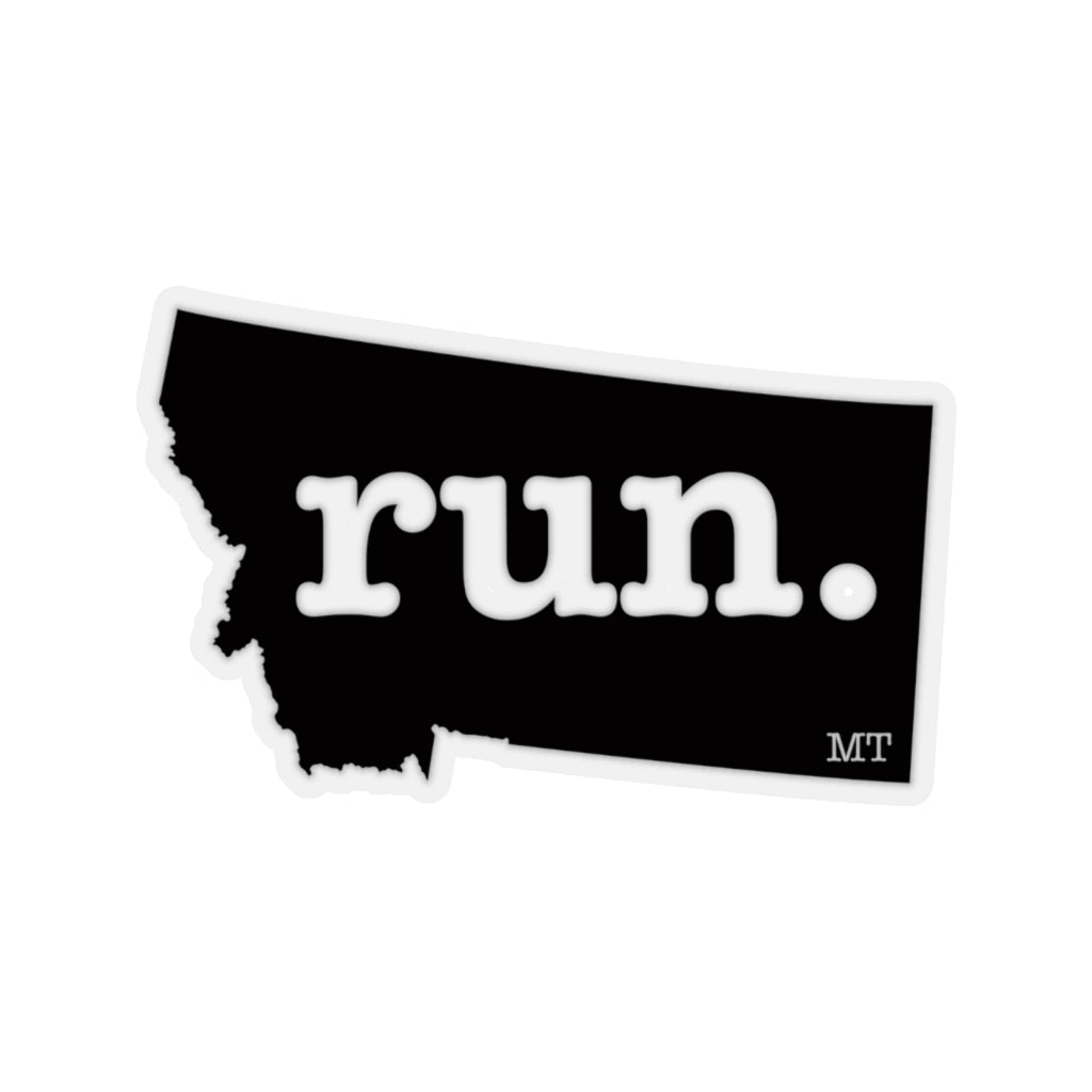 Run Montana Stickers (Solid)