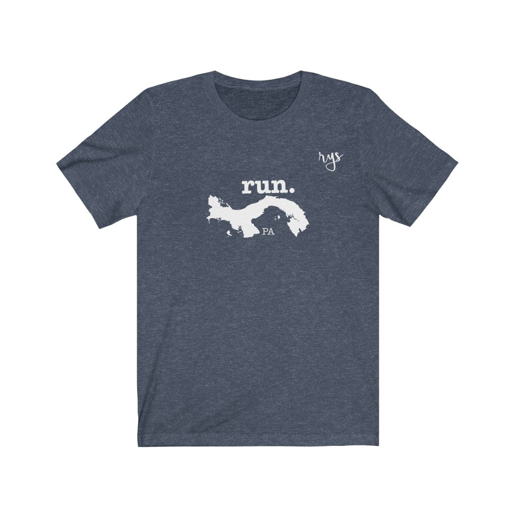 Run Panama Men's / Unisex T-Shirt (Solid)