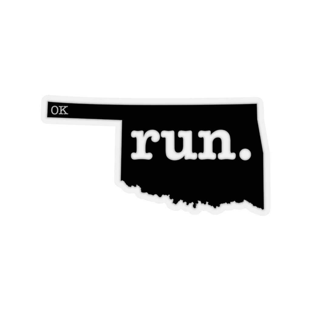Run Oklahoma Stickers (Solid)