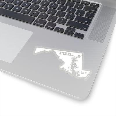 Run Maryland Stickers (Solid)