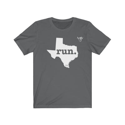 Run Texas Men's / Unisex T-Shirt (Solid)