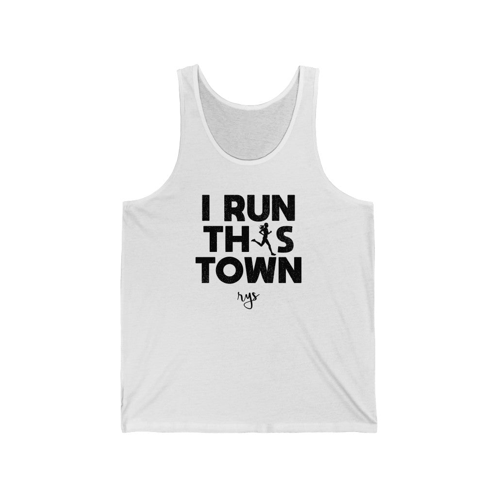 I Run This Town Men's / Unisex Tank Top
