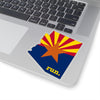 Run Arizona Stickers (Flag)