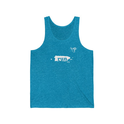 Run Puerto Rico Men's / Unisex Tank Top (Solid)