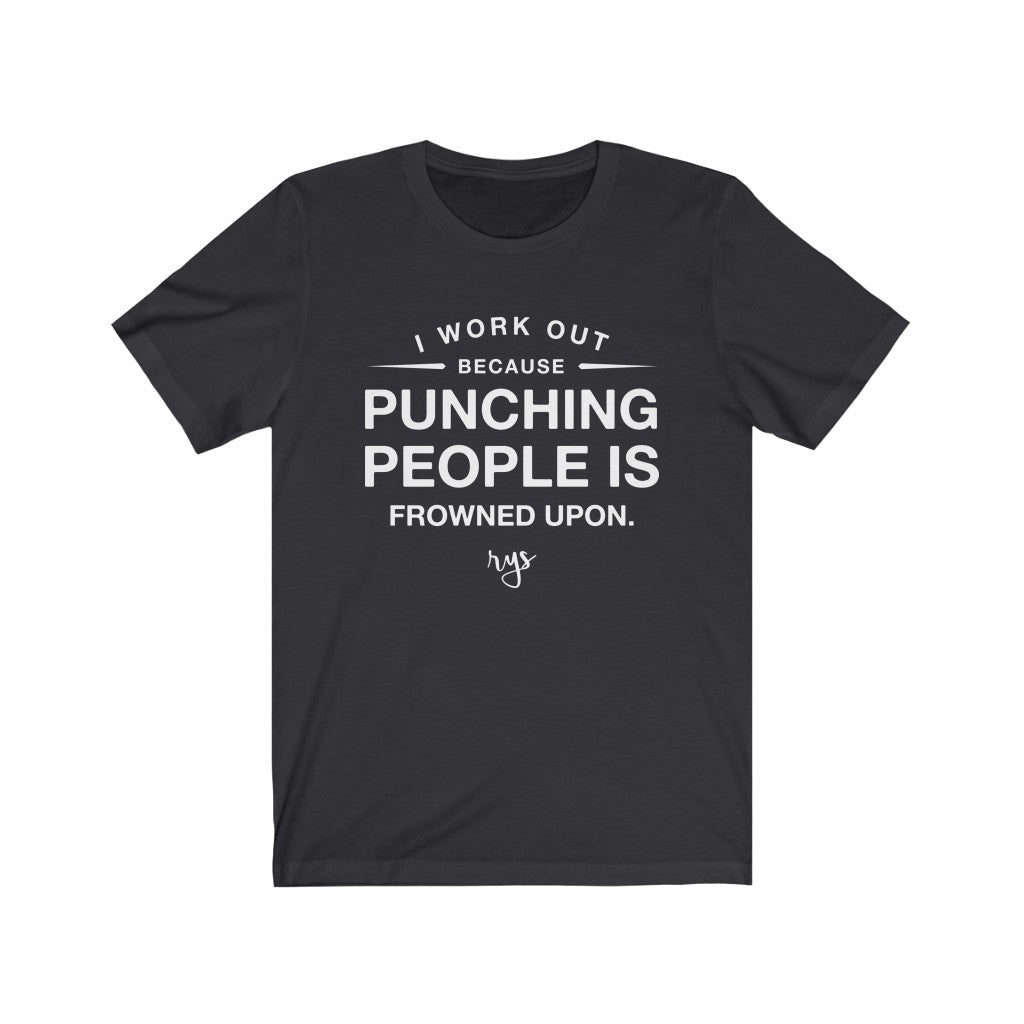 Punching People Men's / Unisex T-Shirt