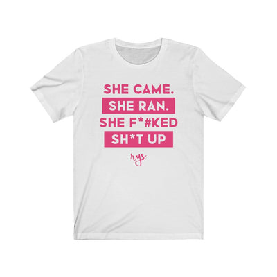 She Came She Ran Men's / Unisex T-Shirt