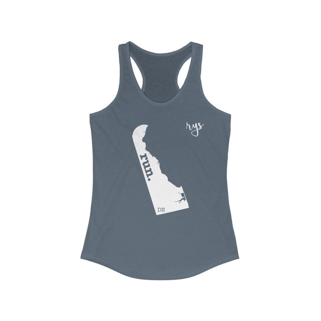 Run Delaware Women's Racerback Tank (Solid)
