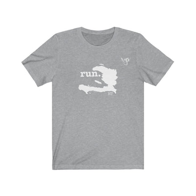 Run Haiti Men's / Unisex T-Shirt (Solid)