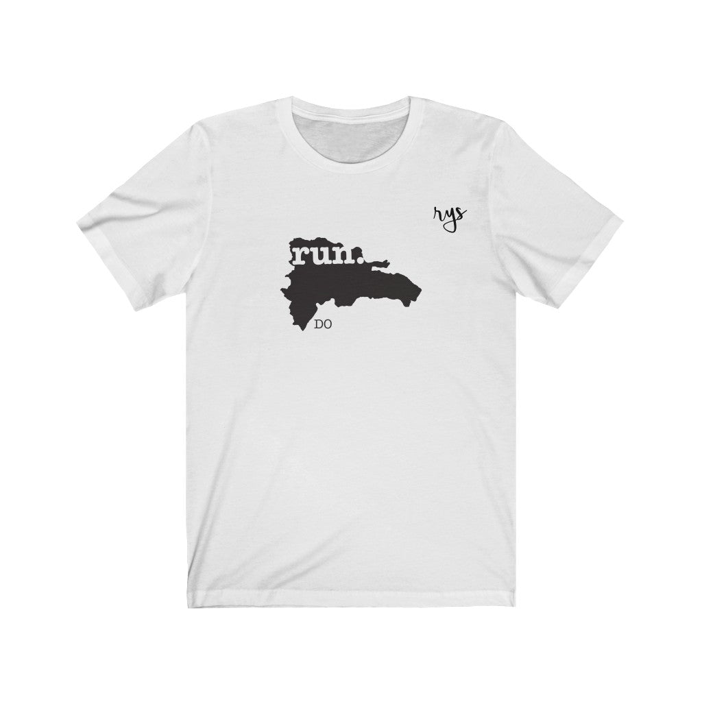 Run Dominican Republic Men's / Unisex T-Shirt (Solid)