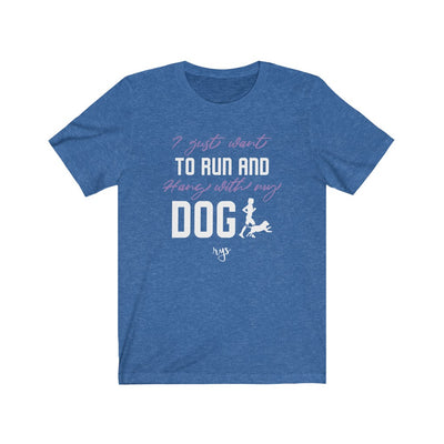 Run Hang With My Dog Men's / Unisex T-Shirt