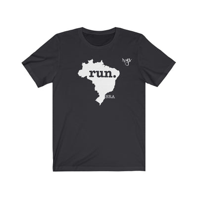Run Brazil Men's / Unisex T-Shirt (Solid)