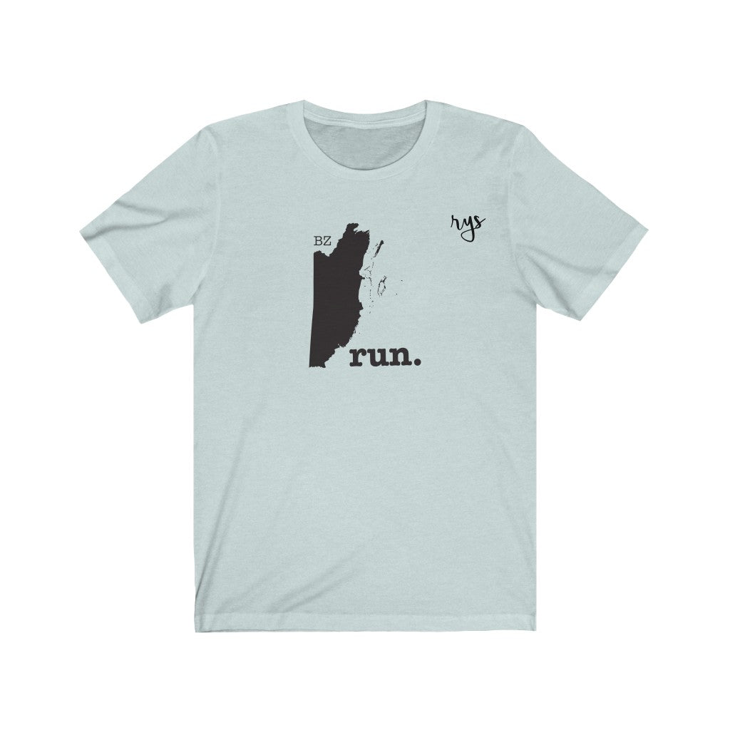 Run Belize Men's / Unisex T-Shirt (Solid)