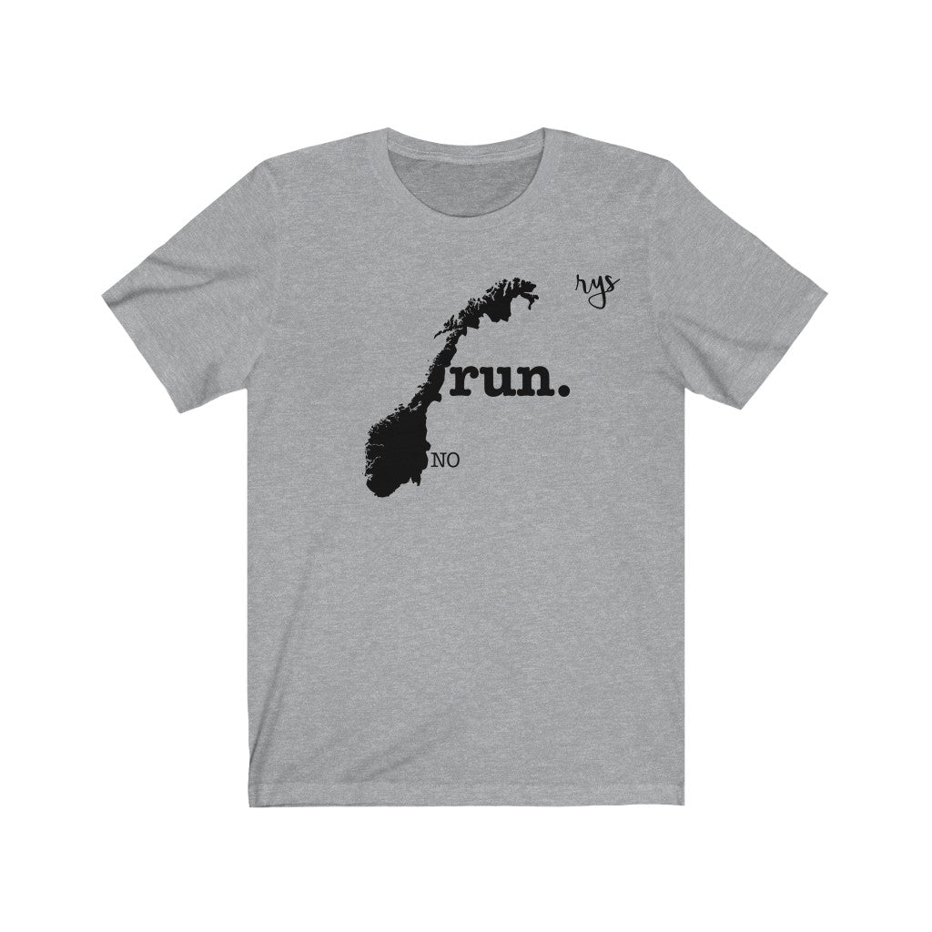 Run Norway Men's / Unisex T-Shirt (Solid)