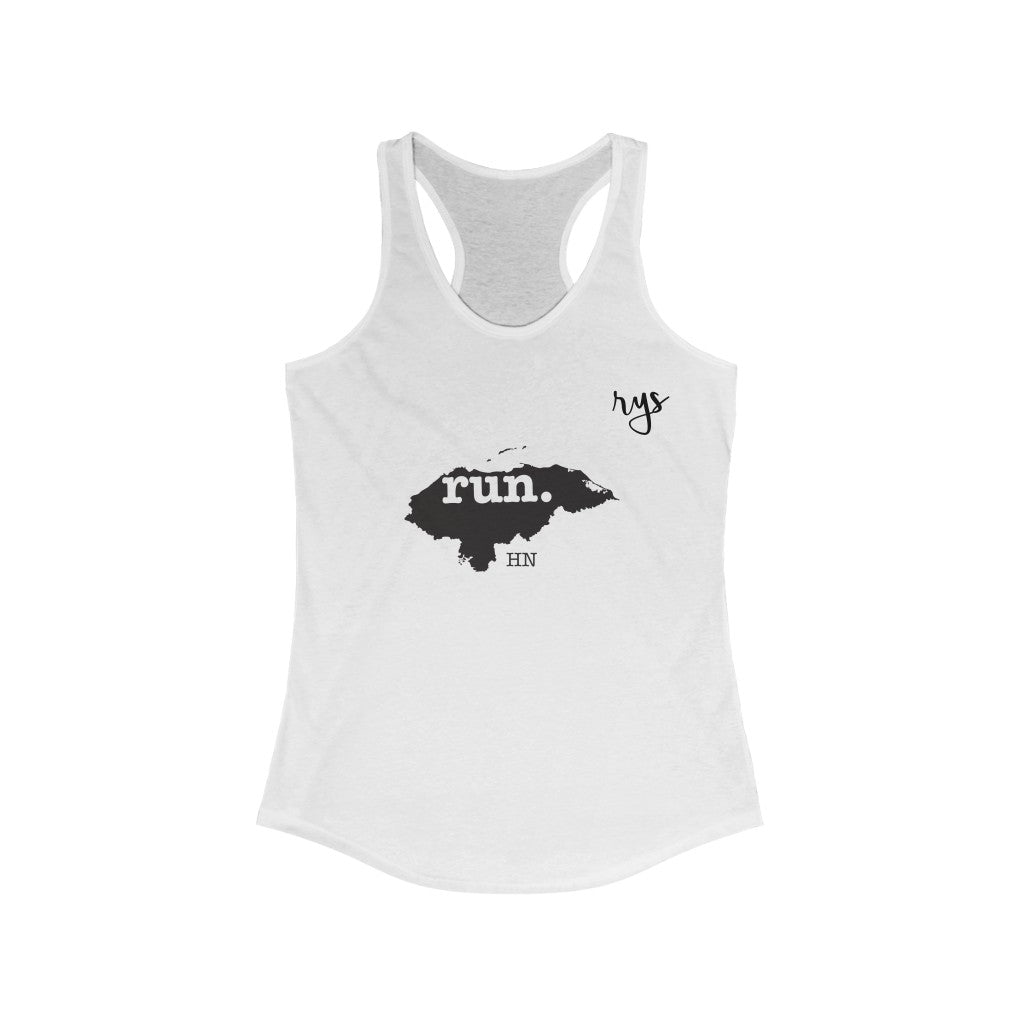 Run Honduras Women's Racerback Tank (Solid)