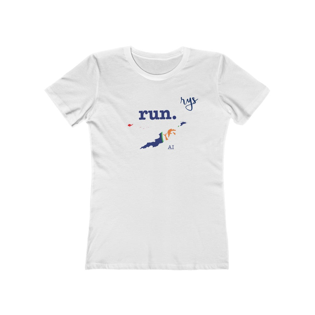 Run Anguilla Women’s T-Shirt (Flag)