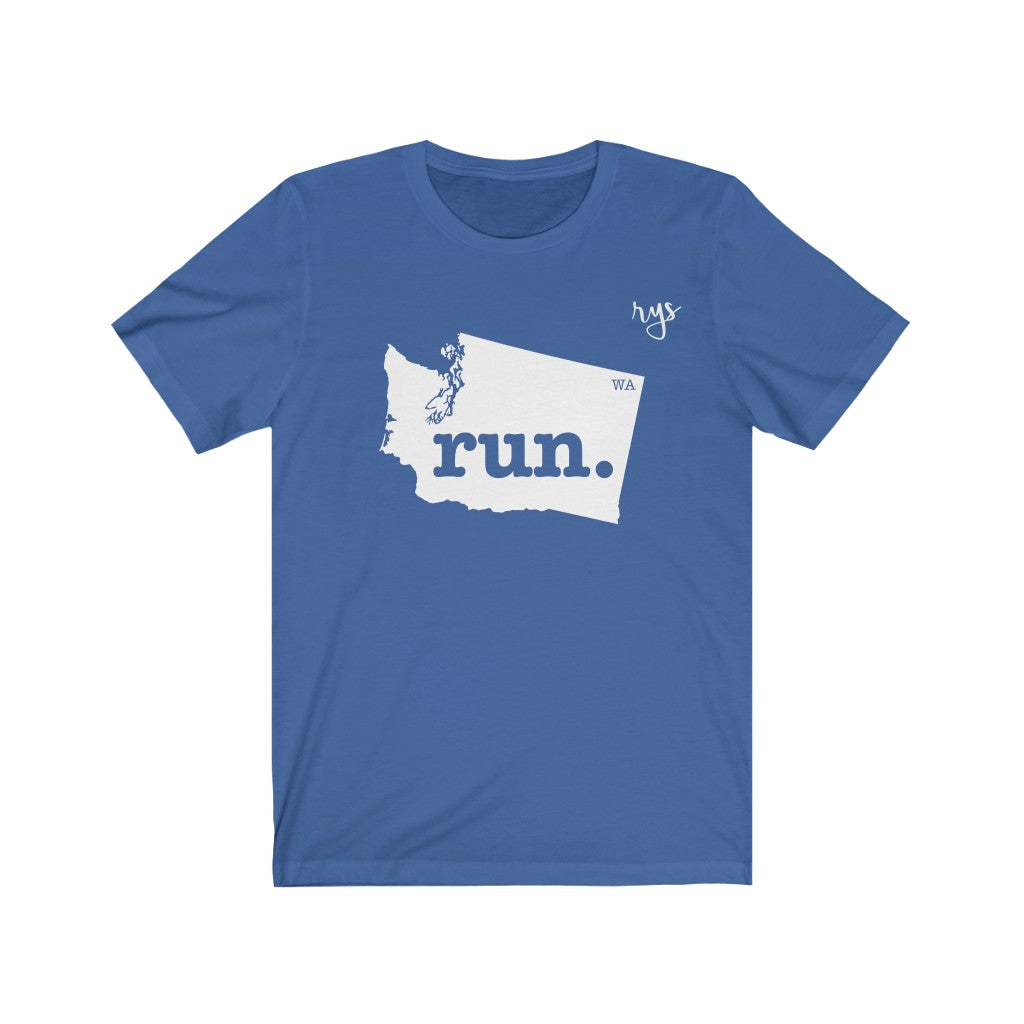Run Washington Men's / Unisex T-Shirt (Solid)