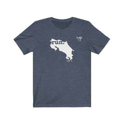 Run Costa Rica Men's / Unisex T-Shirt (Solid)