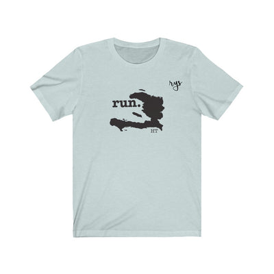 Run Haiti Men's / Unisex T-Shirt (Solid)