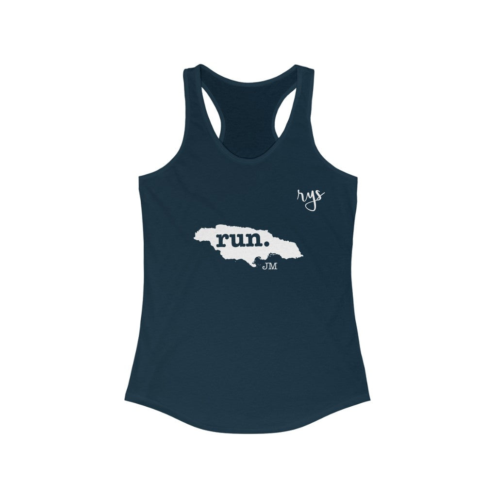 Run Jamaica Women's Racerback Tank (Solid)