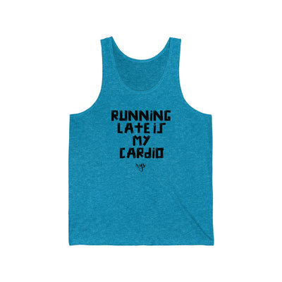 Running Late Is My Cardio Men's / Unisex Tank Top