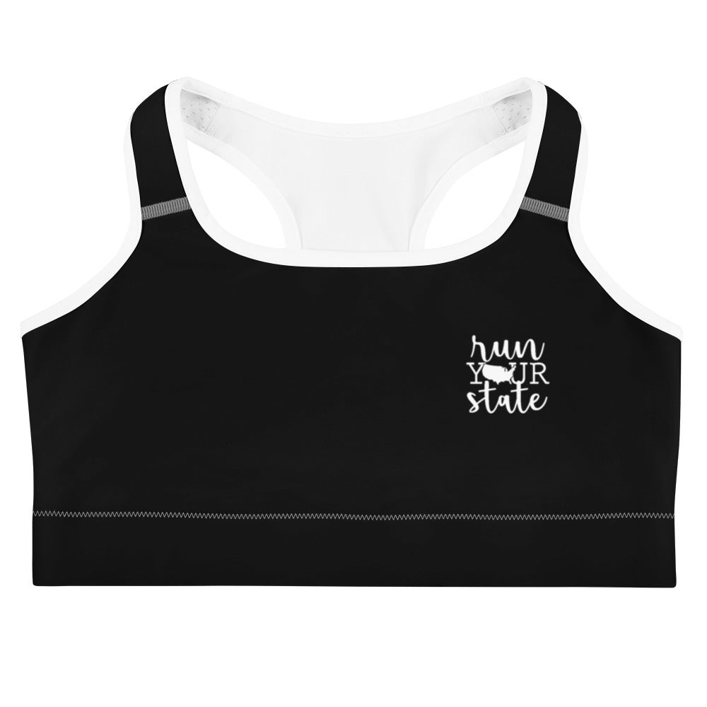 Run Your State Sports Bra