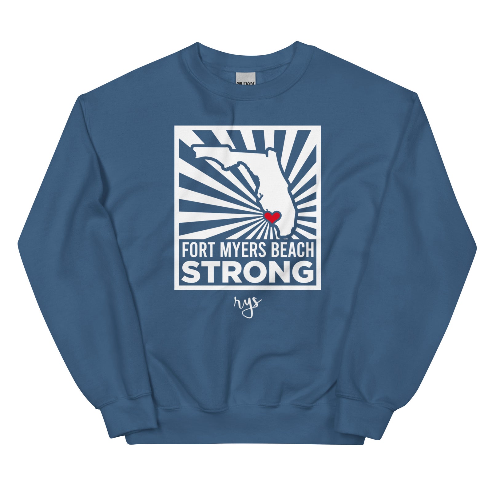 Fort Myers Beach STRONG Burst Sweatshirt