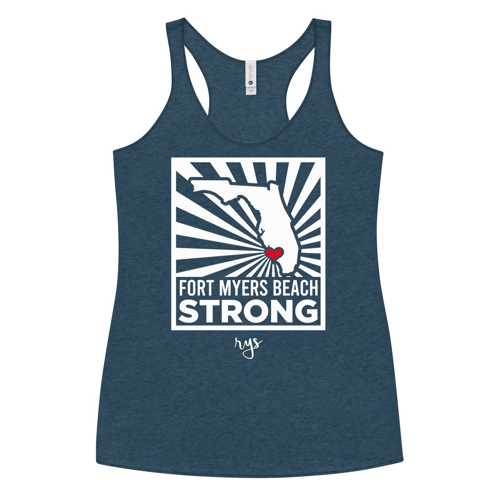 Fort Myers Beach STRONG Women's Racerback Tank