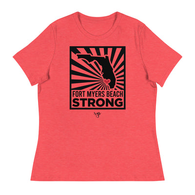 Fort Myers Beach STRONG Burst Women's T-Shirt