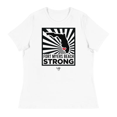 Fort Myers Beach STRONG Burst Women's T-Shirt